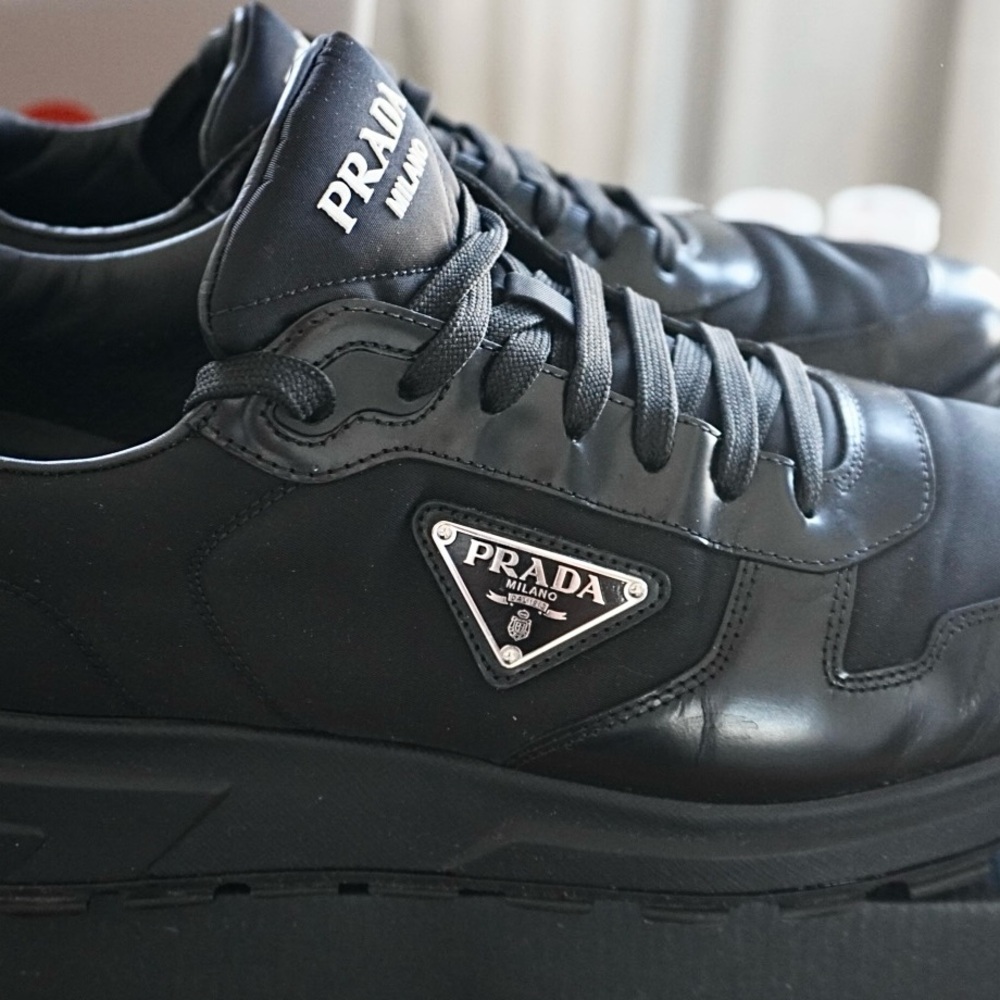 Prada Men's Black Sneakers